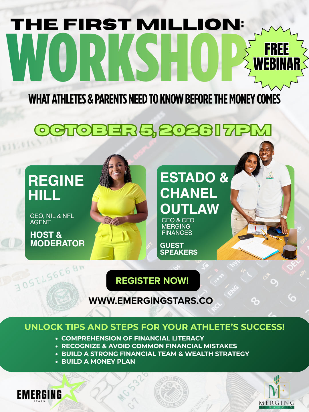 The First Million: Workshop — free webinar, October 5, 2026 at 7PM