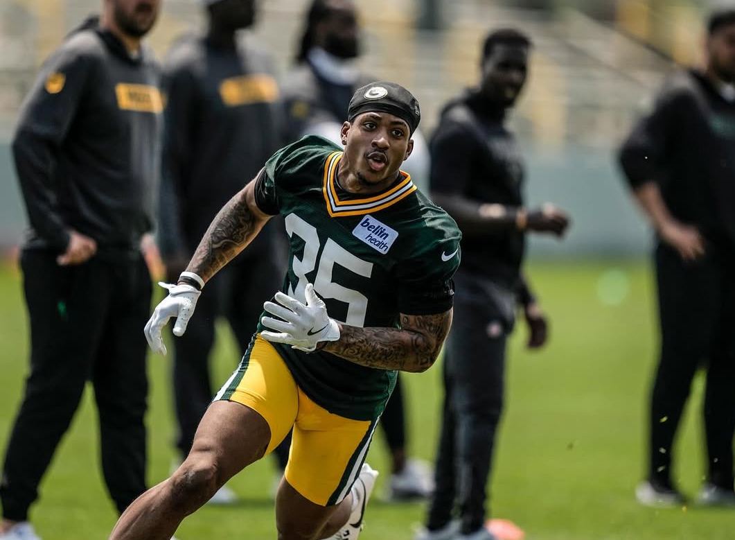 Pro client at training camp